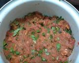 A picture of step 2 of Sheesh Kebab(cook in pan).