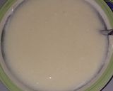 A picture of step 5 of Semovita gruel.