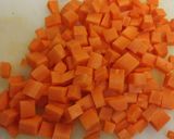 Foto del paso 3 de la receta: Salmón con calabacín y garbanzos