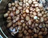 A picture of step 1 of Protein Chaat – Whip Up a Quick Chaat Using Green Moong, Peanuts, and Chickpeas.