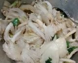 Foto langkah ke 1 dari resep Bakwan Jamur Tiram Super Kriuk (recommended!).