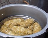 A picture of step 5 of Cabbage muthiya.