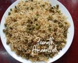 A picture of step 4 of Tawa Matar Pulao.