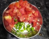 A picture of step 4 of Ringna no olo(kathiyawadi dhaba style).