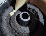 Foto langkah ke 5 dari resep Bolu Ketan Hitam Gluten Free Awet Empuk.
