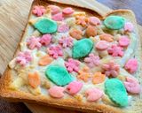 A picture of step 6 of Kawaii Cheese Cookie Cheese Toast.