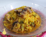 Foto del paso 13 de la receta: *Arroz Caldoso con Pollo y Champiñones*