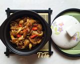 Hình bước làm 2 của món Nấm bào ngư xào sả ớt