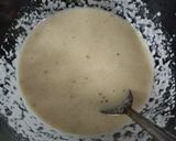 A picture of step 1 of Semolina cherry cake.