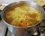 Foto del paso 4 de la receta Sopa de pollo con verduras al ajillo