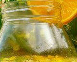 A picture of step 1 of Orange mojito.