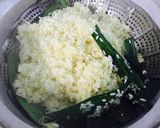 Hình bước làm 2 của món Xôi cuốn mặn ngọt