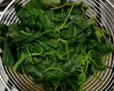 Foto langkah ke 2 dari resep Spinach Omelette / Telur dadar bayam.