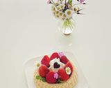 Une image de l'étape 3 de Bowlcake façon tartelette aux fraises.