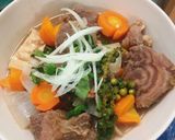 Hình bước làm 6 của món Bắp bò hầm tiêu xanh thơm nồng