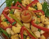 Ayam Tahu Tinoransak dg Labu Kuning langkah memasak 7 foto