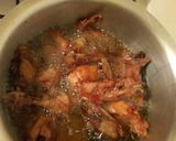 A picture of step 2 of Crunchy chicken in green pepper sauce.