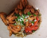 Foto langkah ke 4 dari resep 650. Udang Saus Lada Hitam.