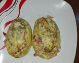 Foto del paso 2 de la receta Patatas rellena estilo pizza con alioli en la olla GM g