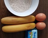 Banános, zabpelyhes palacsinta recept fázis 1 fotója