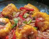 Foto langkah ke 3 dari resep Cumi Saus Padang.