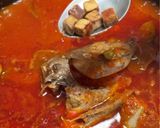 Gambar langkah 4 resipi Asam Pedas Ikan Tongkol.