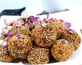 عکس مرحله 4 از دستور توپک کنجدی برای ماه رمضان😋 (فقط با ۲ قلم مواد)