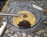Foto del paso 2 de la receta: Brownie de banana y chocolate amargo sin azúcar