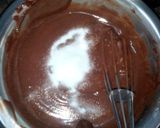 A picture of step 8 of Christmas baby choco cake.