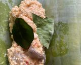 Foto langkah ke 4 dari resep Pepes Tahu Udang.