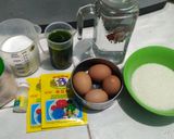 Foto langkah ke 1 dari resep Puding Lumut Pandan.