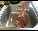 Hình bước làm 2 của món Cật lợn hấp gừng