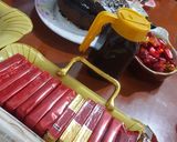 صورة لخطوة 1 من وصفة كيكة بالشوكولاتة ♥