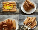 Foto langkah ke 1 dari resep Roti Goreng Sosis Gurita (No Ulen).