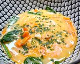 Une image de l'étape 5 de Ma petite soupe crevettes /coco façon thaï.