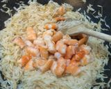 Une image de l'étape 4 de Riz a l'égyptienne aux crevettes.
