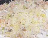 Foto del paso 4 de la receta: Pappardelle con salmón fresco en salsa de nata y yogur al eneldo y limón