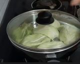 A picture of step 2 of Cabbage Wrap/Roll (Without Frying).