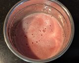 A picture of step 1 of Gelo di Melone.