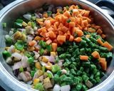 A picture of step 2 of Vegetable Lasagna.