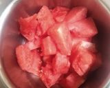 A picture of step 1 of Sugar-free Watermelon🍉 Shikanji.