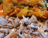 Foto del paso 5 de la receta: Verduras salteadas con pollo al limón, apto para bebés