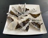 A picture of step 2 of Deeply Fried Rice Paper and Roasted Seaweed.
