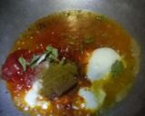 A picture of step 3 of Khati chatpati dhokri.