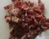 Foto del paso 2 de la receta: Champiñones con jamón