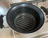 A picture of step 4 of 3 dishes cooked in 1 pot.