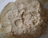 A picture of step 1 of Pistachio cashew burfi.