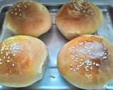 Foto langkah ke 4 dari resep Burger bun rumahan menul.