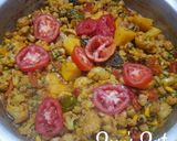 A picture of step 5 of Mixed Vegetable Biryani.