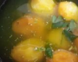 A picture of step 1 of Kerala style mango curry(Mambazha puliseerry).